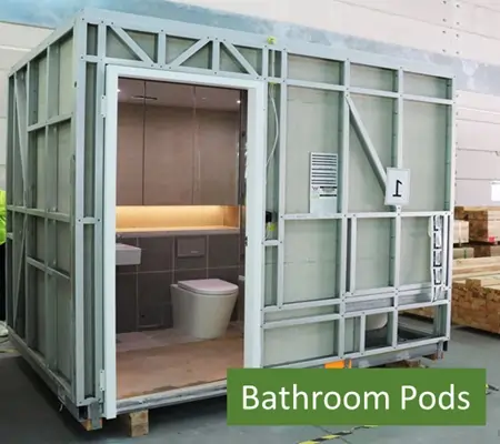 bathroom pods